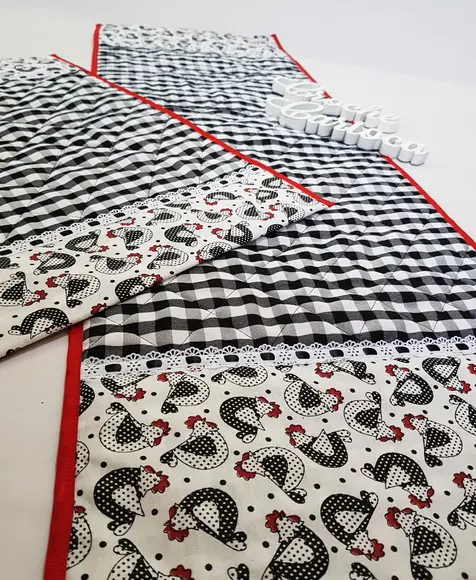 Tapetinhos de Cozinha Patchwork