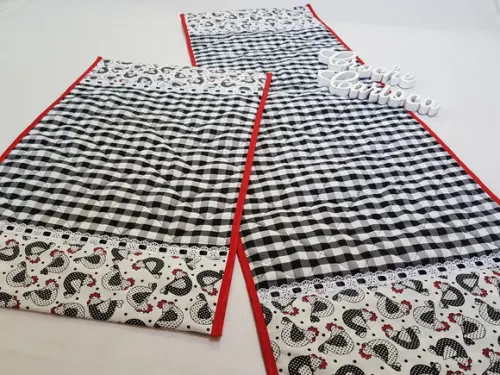 Tapetinhos de Cozinha Patchwork