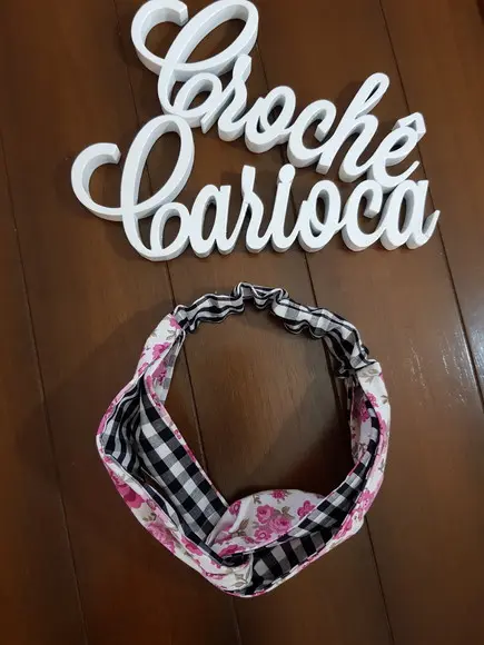 Tiara Faixa de Cabeça Cruzada- - Escolha Cores