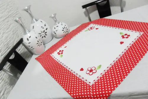 Toalha de Mesa Central Escolha Cores e Sob Medida -consulte