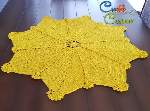 Toalha De Mesa E Almofada Completa Em Crochê Escolha Cor