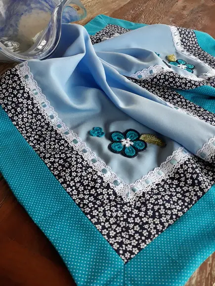 Toalha de Mesa Mitrada Sob Medida e Escolha Cores 140x140