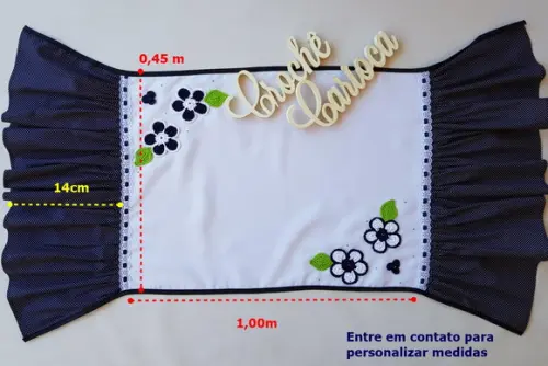 Trilho Caminho de Geladeira Mesa Escolha Cor e Sob Medida