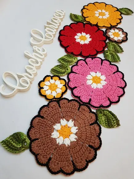 Trilho de Mesa em Crochê Russo - Escolha Cores!