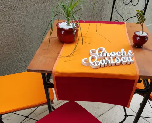 Trilho De Mesa: escolha cores