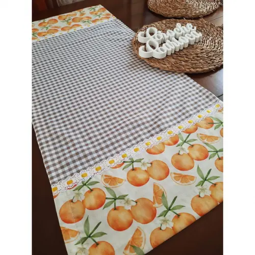 Trilho Forro de Mesa Tecido 140x50 Escolha Cor e Sob Medida