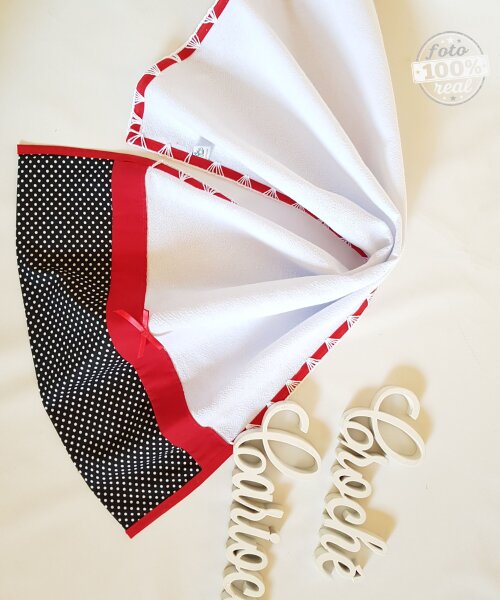 Kit de Panos de Prato Minimalista 2 Peças composê