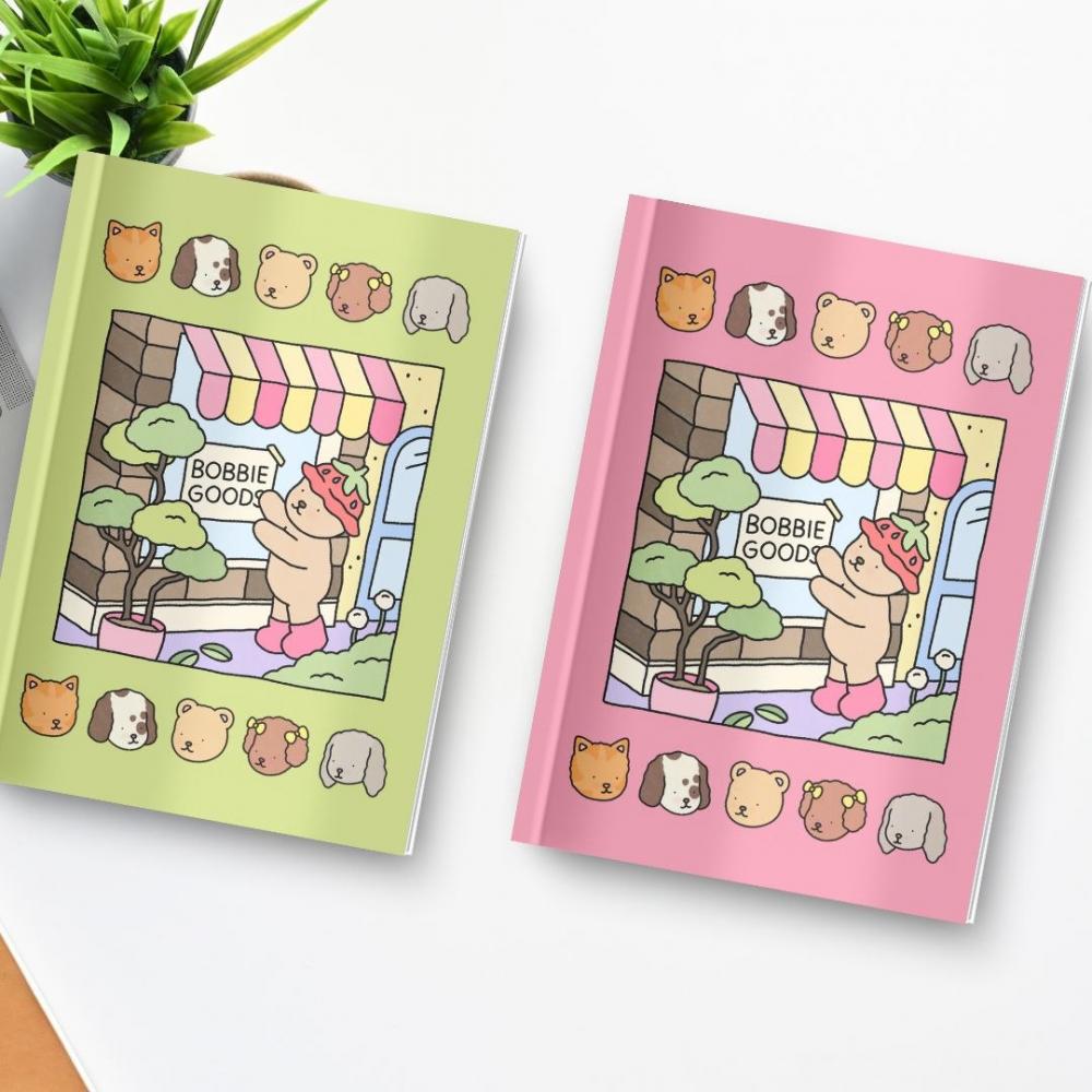 Revista de Colorir Infantil  personalizada tema  bobbies good  ki