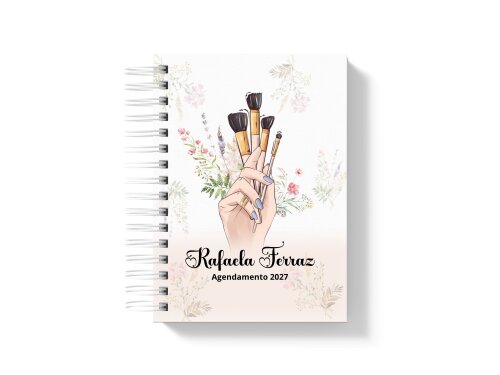 Agenda Agendamento 2027 personalizado maquiadora