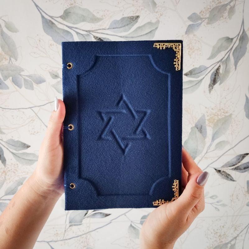 Diário Estrela de Davi®(Azul,Sem Nome)