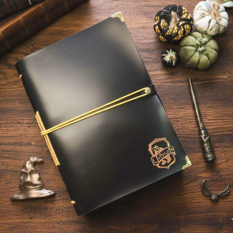 Diário Medieval Harry Potter, Folhas Envelhecidas, Casas de Hogw