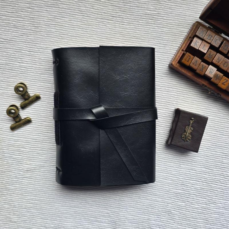 Diário de Viagem Bullet Journal Sketchbook tamanho A6.(preto 400