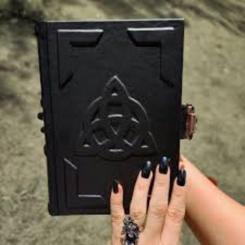 Grimorio Nó Celta folhas Envelhecidas(padrão, folhas envelhecid