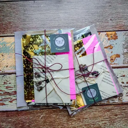 Kit Vintage, mix de papéis para Scrapbook, Agendas e Journal®(25-30 Itens)