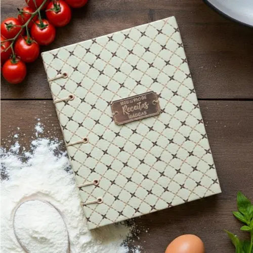 Livro de Receitas Mágicas A5(areia)