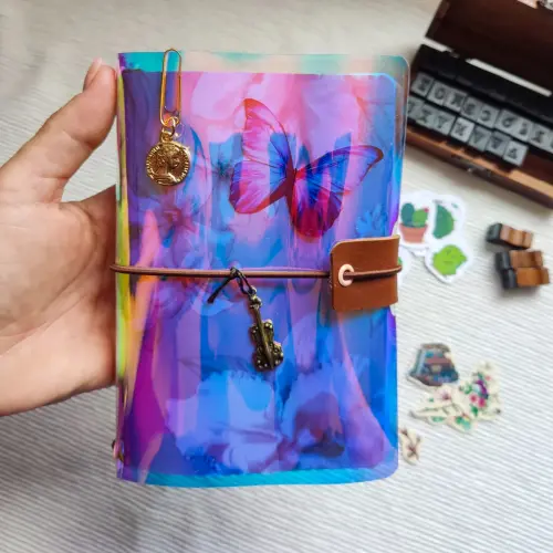 Sketchbook Traveler´s Notebook - Estilo Midori - Tamanho A6(furta-cor)