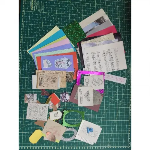 Kit Vintage, mix de papéis para Scrapbook, Agendas e Journal 55-60 Peças