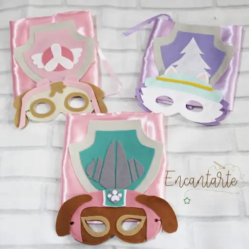 Kit Patrulha Canina [capa + Máscara]