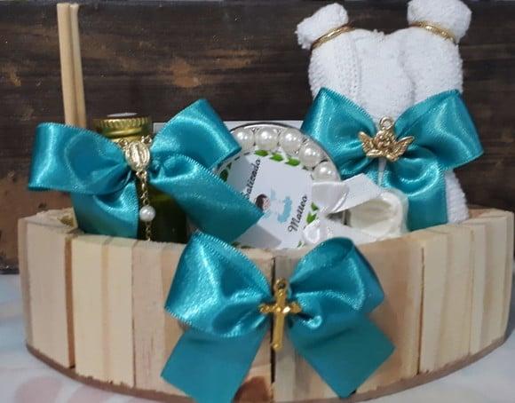 Batizado Luxo Ll Kit Padrinho Valor Por Unidade