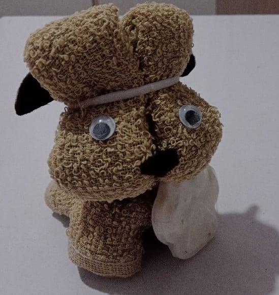 Cachorrinho de Toalha Aromatizado