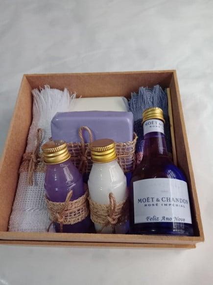 Caixa Madrinhas Spa Poesia - Champagne