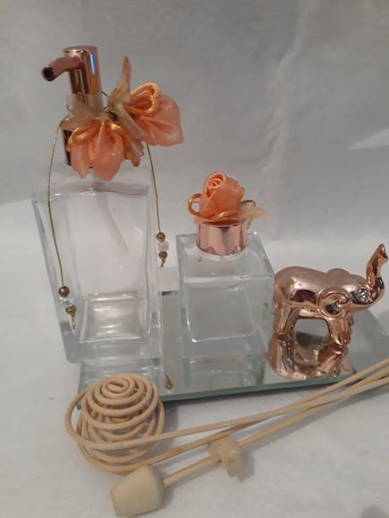 Conjunto Lavabo Transparente I