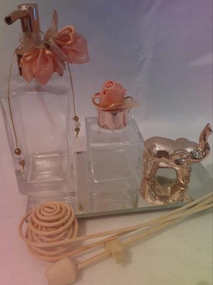 Conjunto Lavabo Transparente I