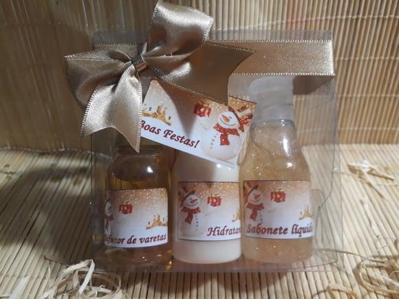 Kit Banho Natal, Mães e Brinde Empresarial
