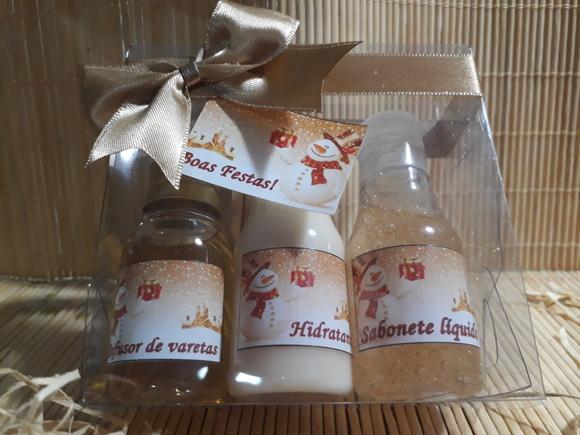 Kit Banho Natal, Mães e Brinde Empresarial