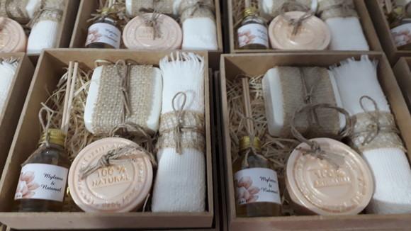 Kit Padrinhos Rustico Luxo