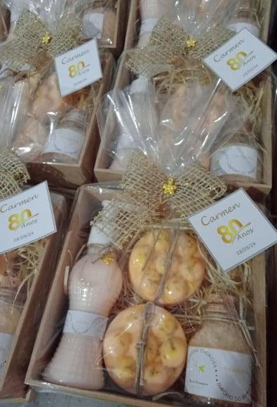 Kit Spa Rustico - Ervas e Flores - Flor de Laranjeira