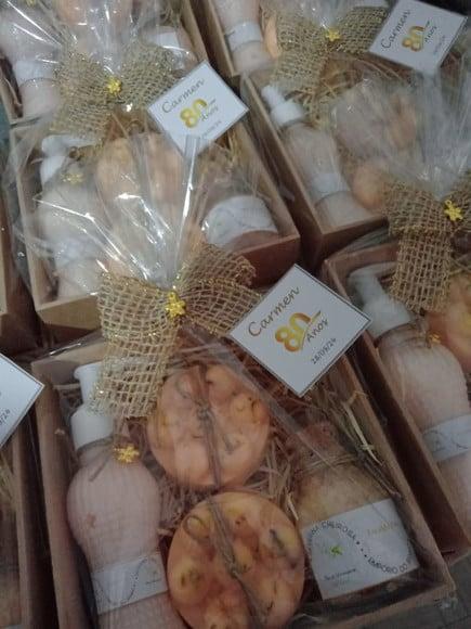 Kit Spa Rustico - Ervas e Flores - Flor de Laranjeira