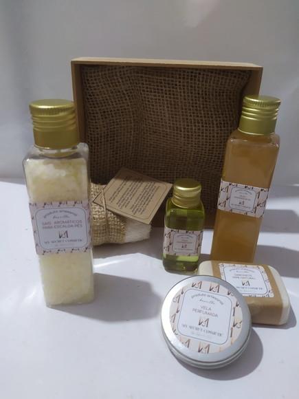 Kit Vegano Artesanal Spa Doce I