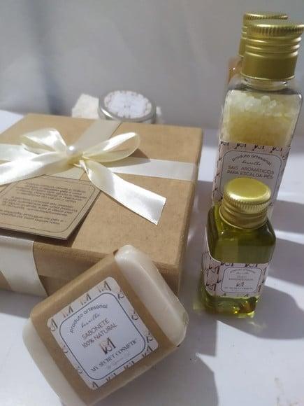 Kit Vegano Artesanal Spa Doce I