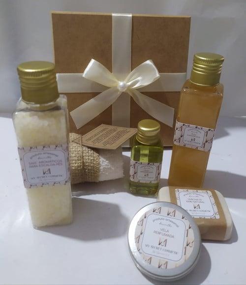 Kit Vegano Artesanal Spa Doce I