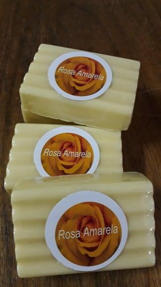 Rosa Amarela - 100% Natural - Pétalas de Rosas