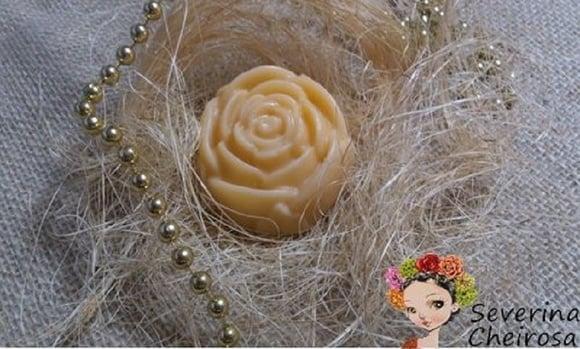 Rosa de Sabonete - Grande