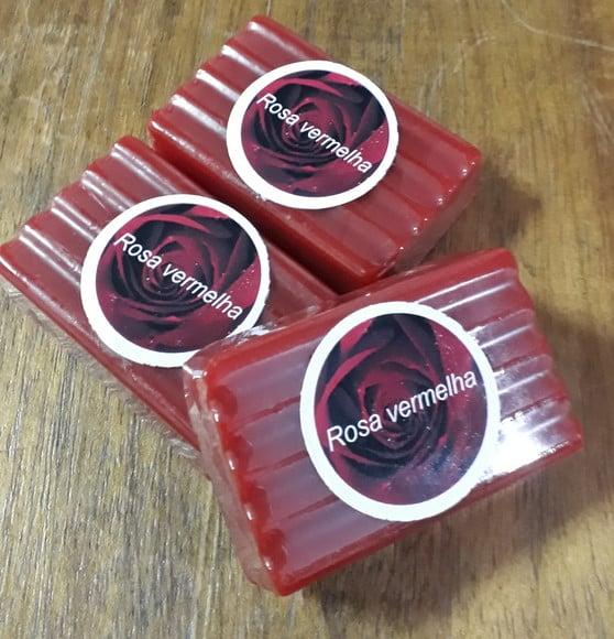 Rosa Vermelha - 100% Natural - Pétalas de Rosas