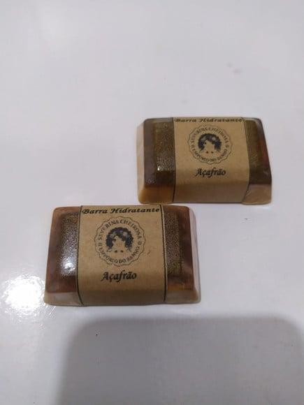 Sabonete Artesanal de Açafrão - 28 Gramas