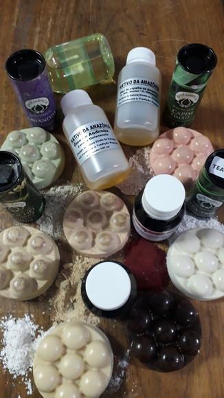 Sabonete Artesanal Andiroba - Linha Amazônia Massageador