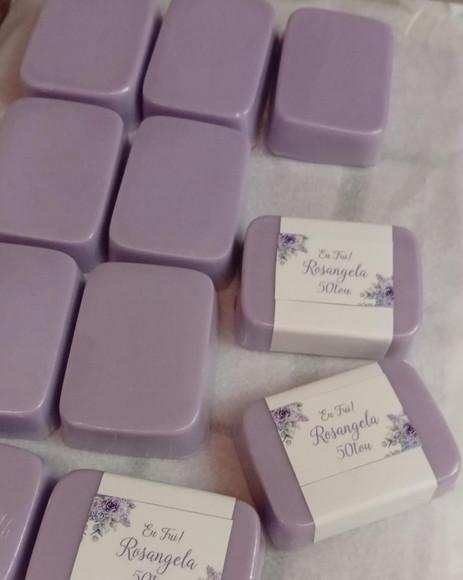 Sabonete Artesanal Médio 50 Personalizado