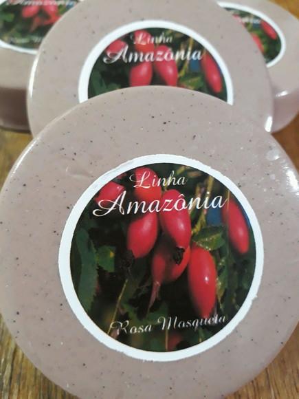 Sabonete Artesanal Rosa Mosqueta Linha Amazônia
