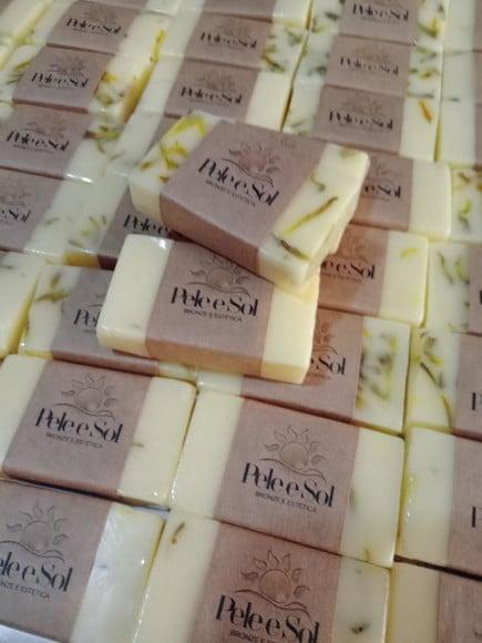 Sabonete Vegano Artesanal 20 Grs com Ervas