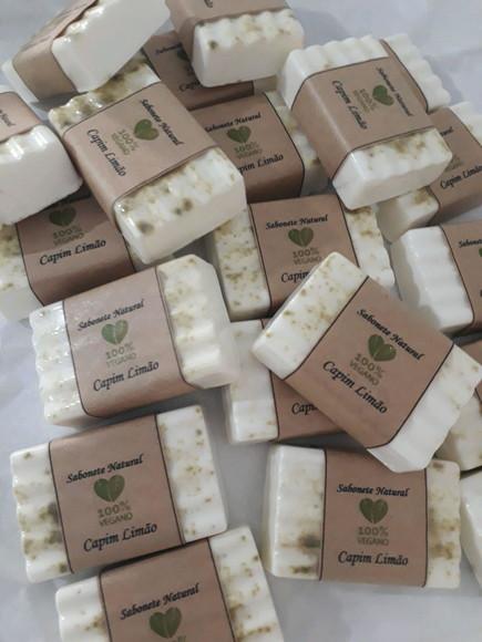 Sabonete Vegano Capim Limão