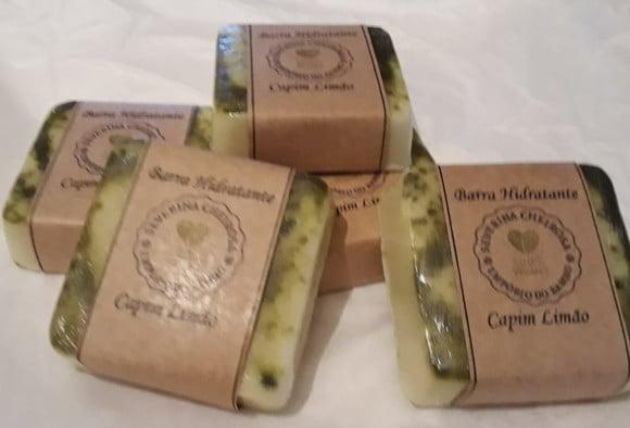 Sabonete Vegano Capim Limão 100g a 110g