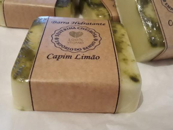 Sabonete Vegano Capim Limão 100g a 110g