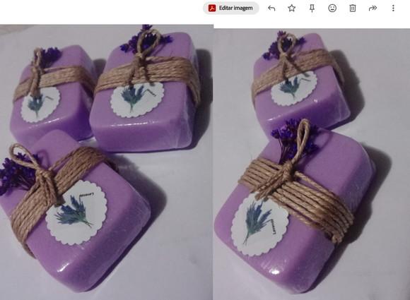 Sabonete Vegano Lavanda 55 Gramas