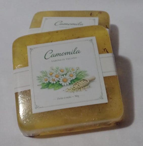 Sabonete Vegano Luxo - Camomila