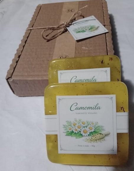Sabonete Vegano Luxo - Camomila