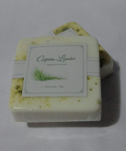 Sabonete Vegano Luxo - Capim Limão